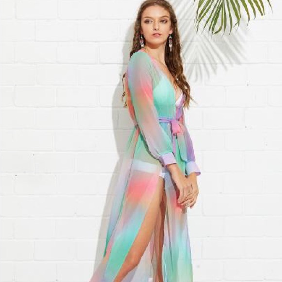 colorful bathing suit cover ups